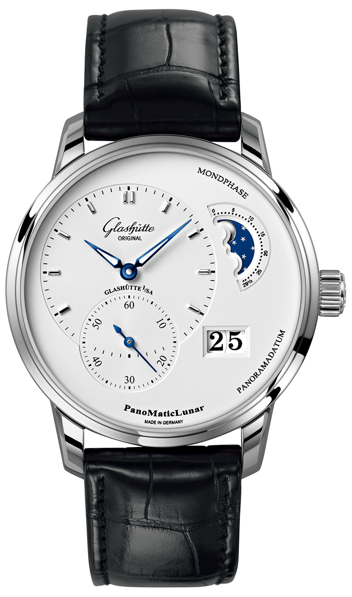 Pano偏心月相腕錶